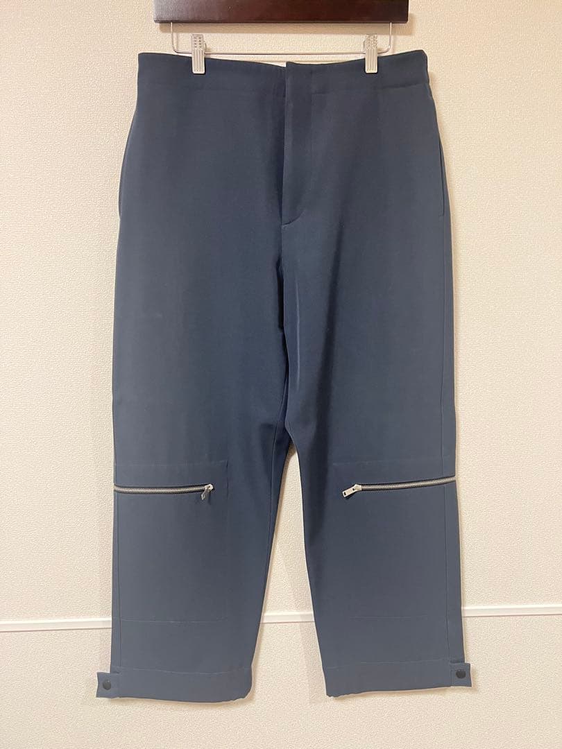 JIL SANDER 19AW ブルーグレー スラックス 48