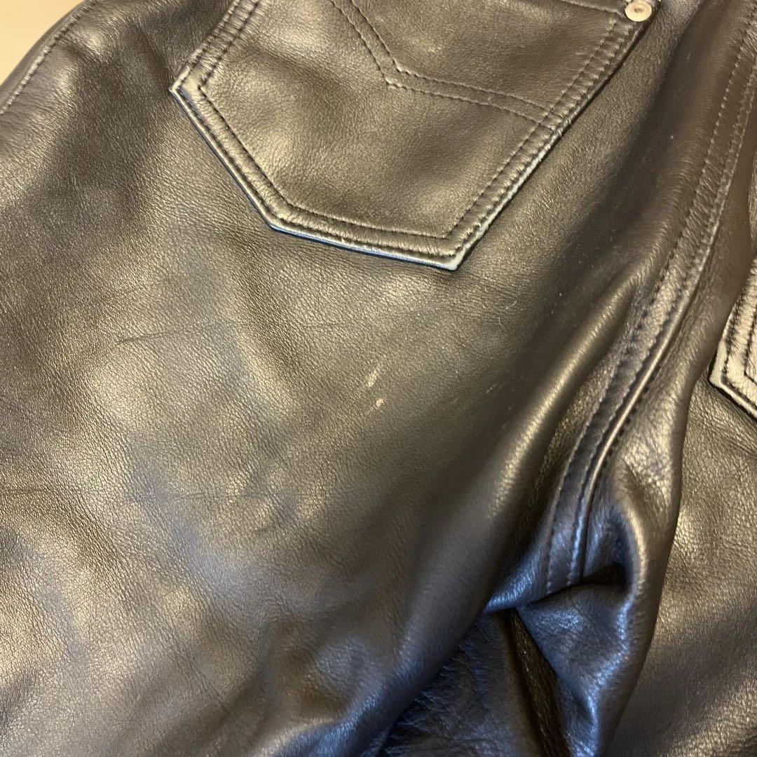 Schott革パンツレザーパンツ32