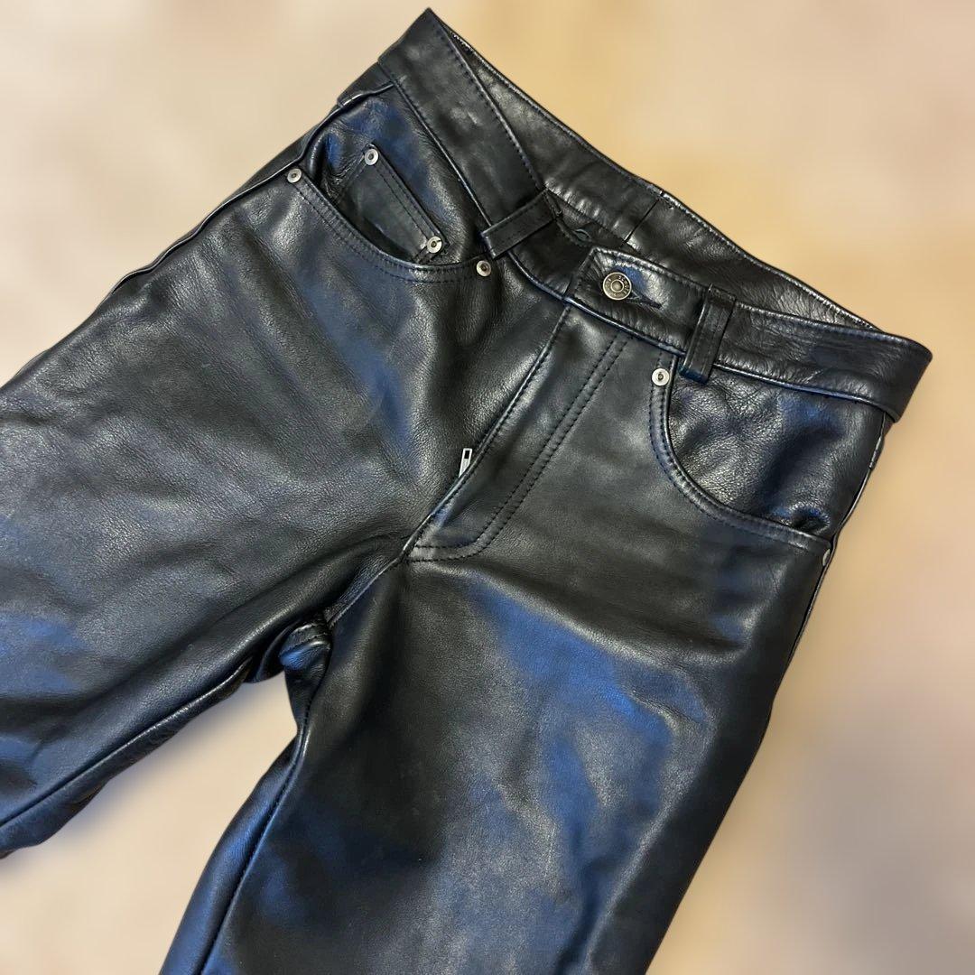 Schott革パンツレザーパンツ32