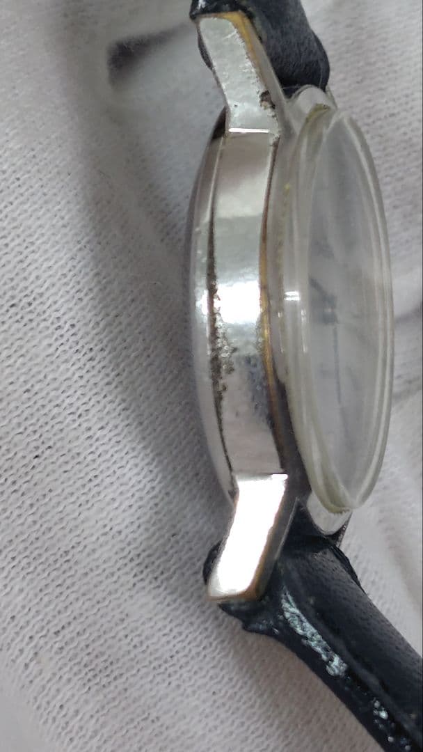 【動作品】OMEGA Geneve 手巻き ヴィンテージ腕時計 Ω純正リューズ