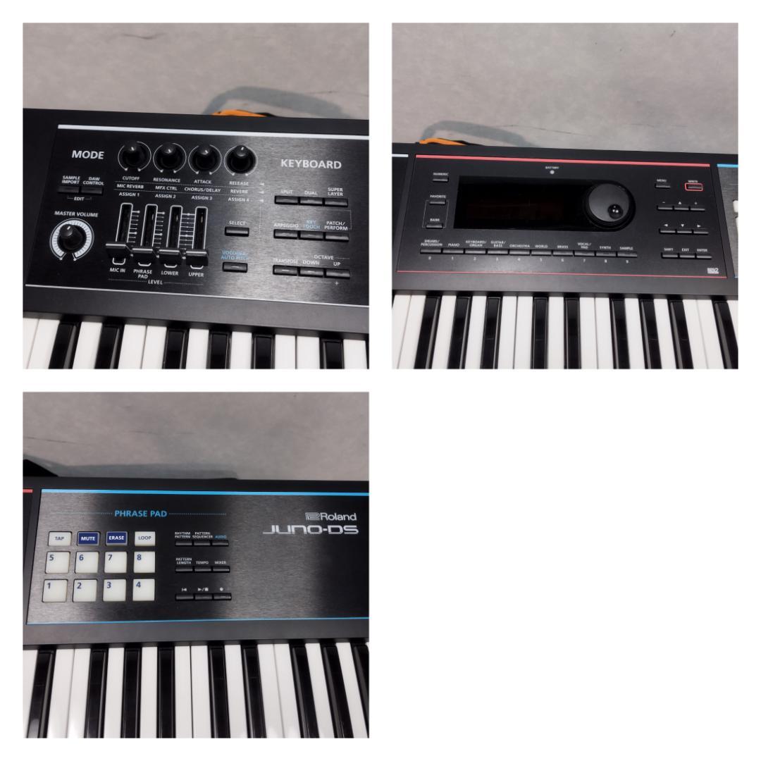 たむらけ様直接引き取りS♢858 ROLAND シンセサイザー＆モニターアンプ