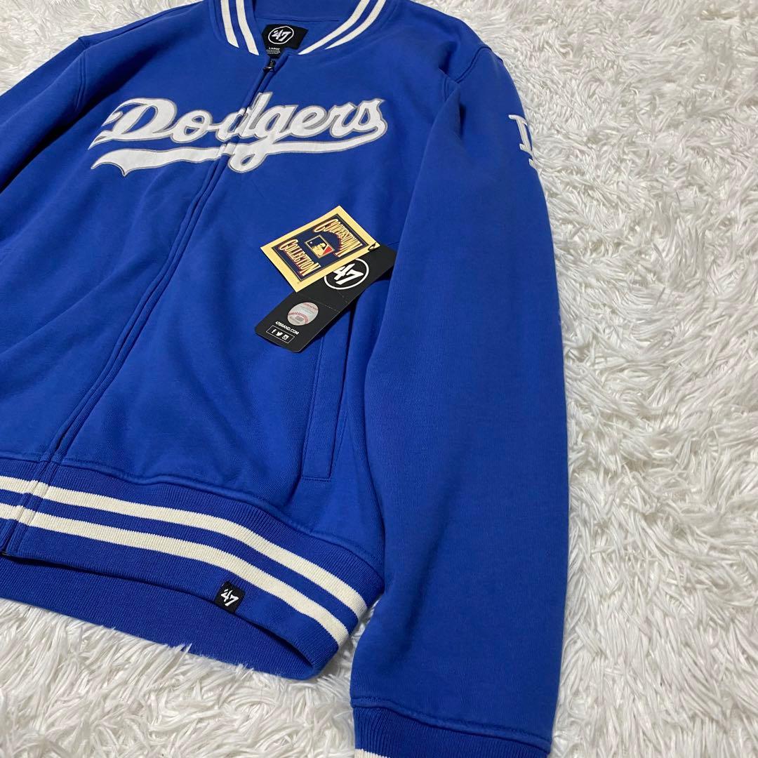 '47 MLB トラックジャケット　ドジャース　クーパーズタウン・コレクション