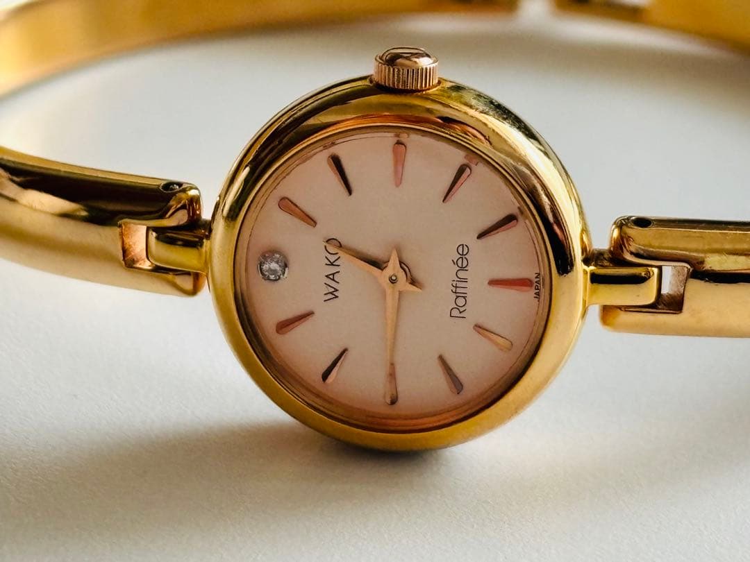 WAKO Raffinée 和光 ラフィネ ピンクゴールド腕時計