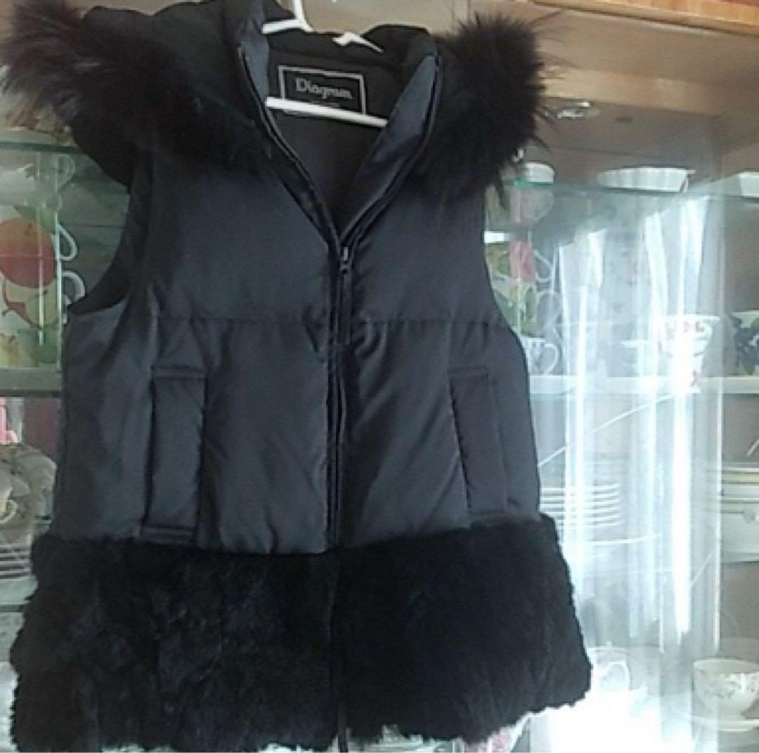 グレイスコンチネンタル　ダイナグラム　ファーダウンベスト