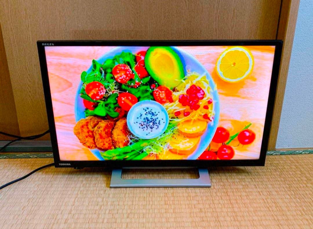 Wi-Fiスマートテレビ TOSHIBA 24v型　動画アプリ／地上波 美品