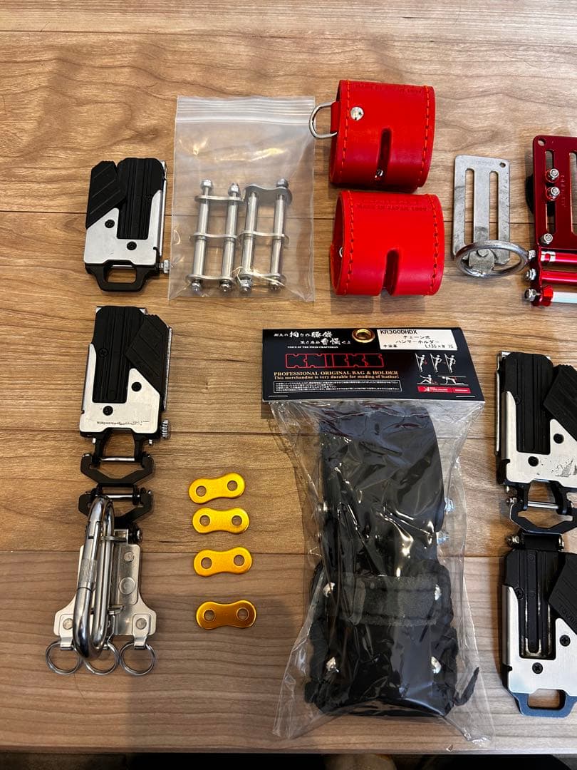 ニックス　ガラス革2段　ペンチ　ハンマーホルダー　まとめ売り