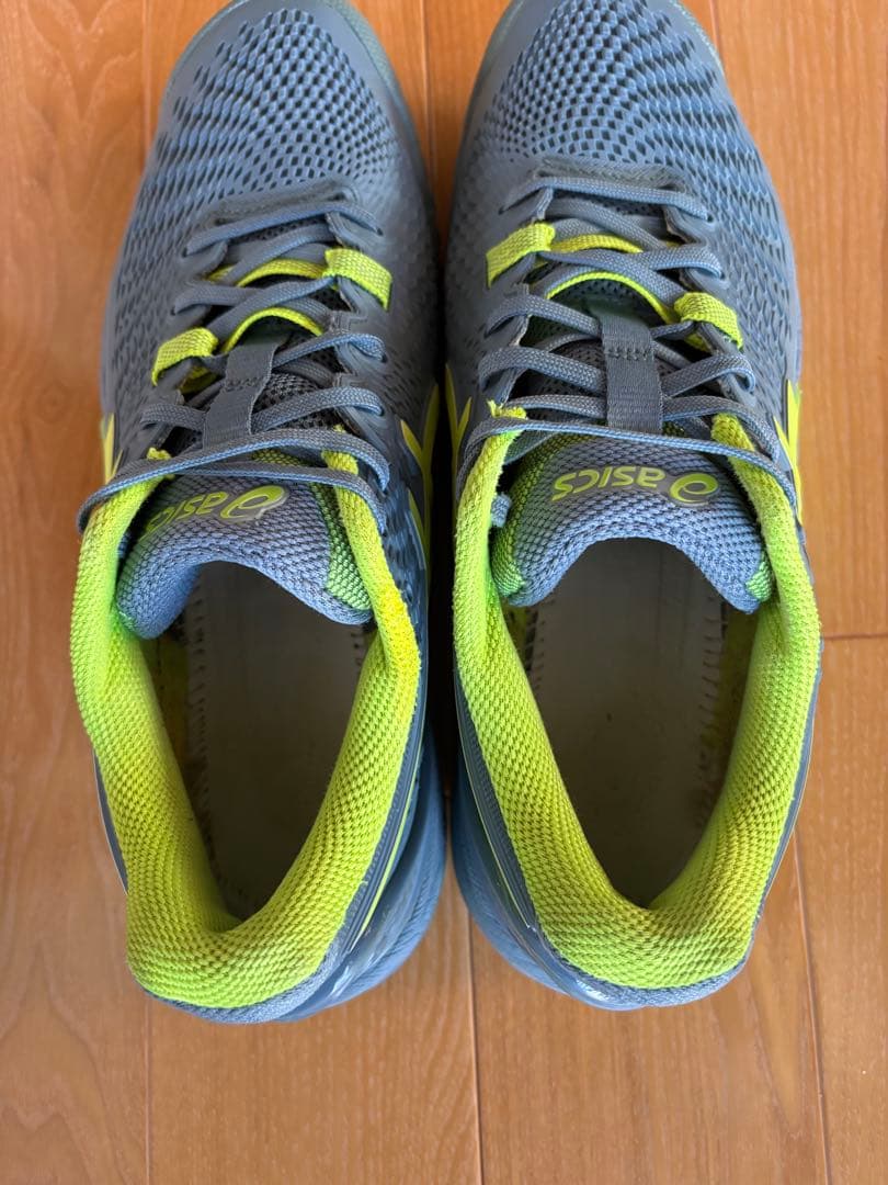 美中古アシックスメンズ ゲルレゾリューション9 オムニクレー用26.5cm