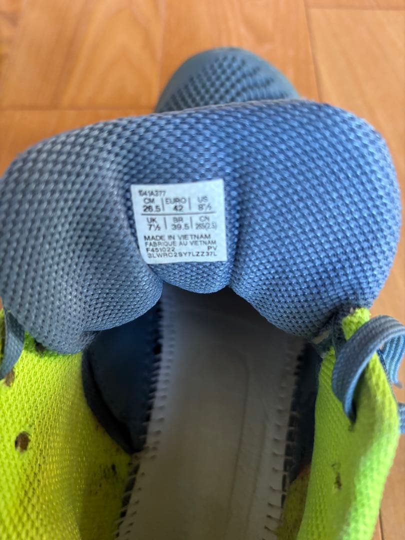 美中古アシックスメンズ ゲルレゾリューション9 オムニクレー用26.5cm