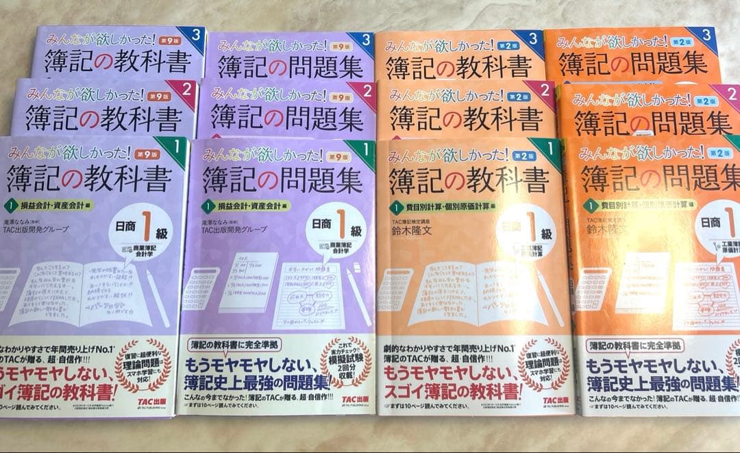 みんなが欲しかった! 簿記の教科書・問題集　日商1級 セット