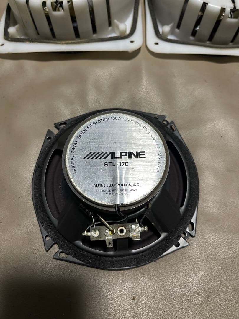 ✥ ✥ ✥ アルパイン STL-17C 17cm 2ウェイコアキシャルスピーカー