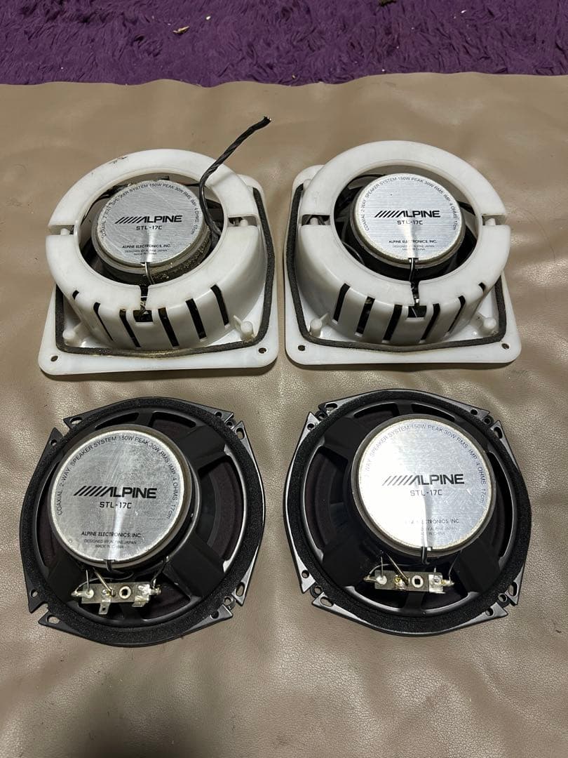 ✥ ✥ ✥ アルパイン STL-17C 17cm 2ウェイコアキシャルスピーカー