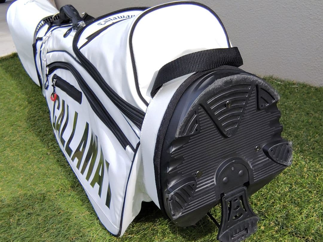 美品Callawayスタンド式 キャディバッグネームプレートSPL-2迷彩カモ