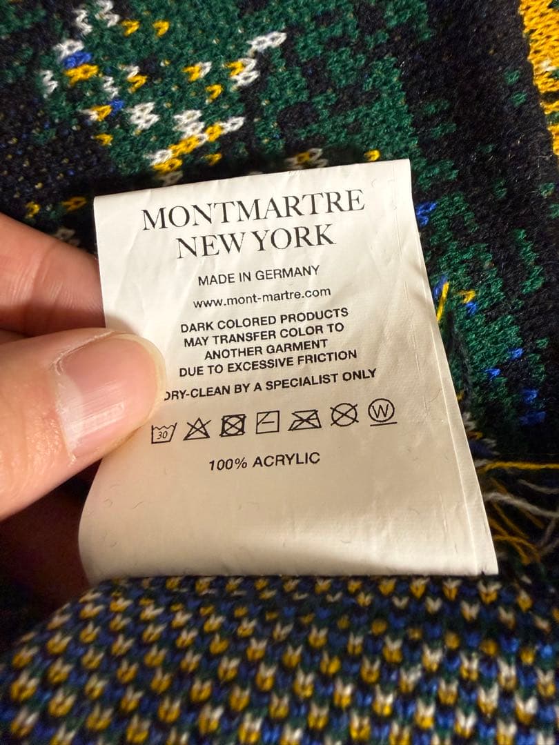 MONTMARTRE NEWYORK マフラー