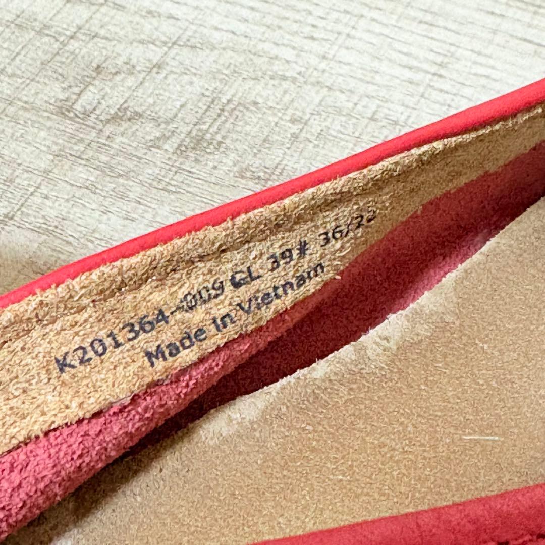 CAMPER RIGHT NINA フラットシューズ 25cm レッド