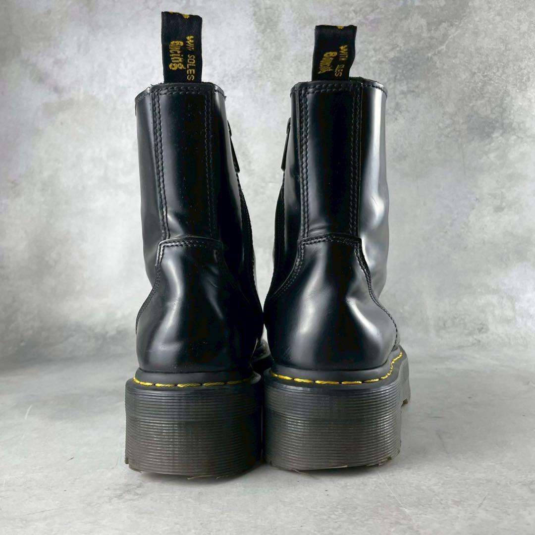 ごっつ　ドクターマーチン 8ホールブーツ ジェードン サイドジップ付き