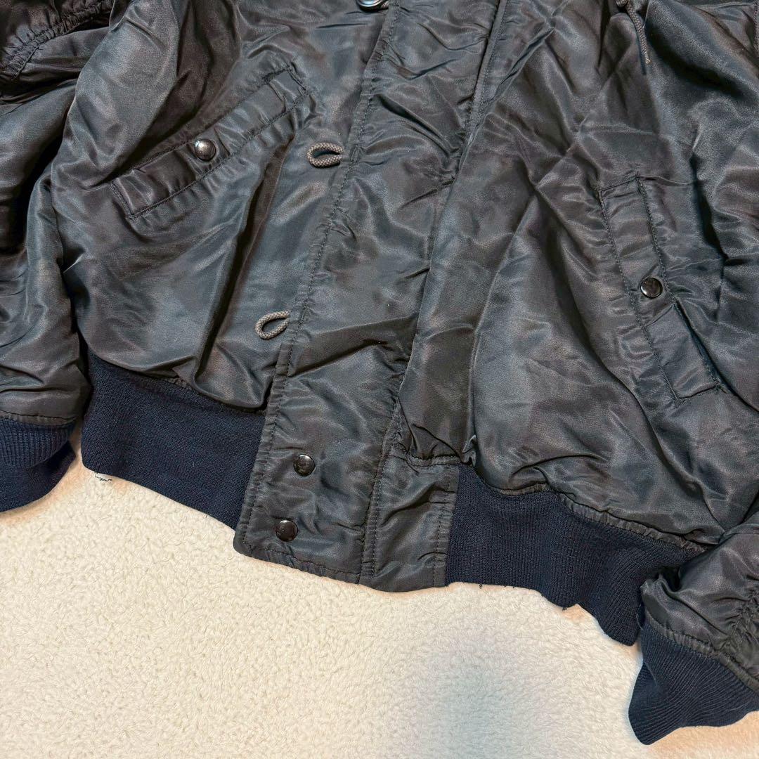 y2k Lサイズ相当 N-2B フライトジャケット コヨーテ ファー 短丈