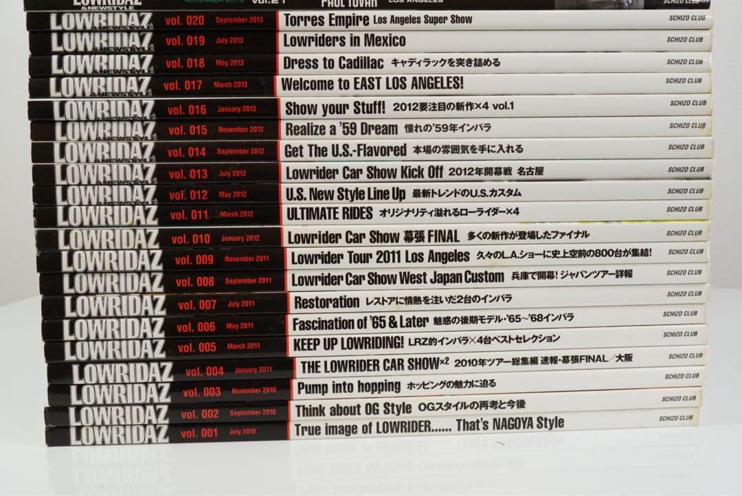 LOWRIDAZ 全巻　ローライダー 雑誌