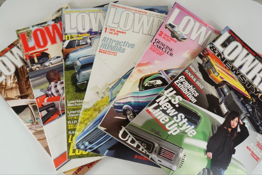 LOWRIDAZ 全巻　ローライダー 雑誌