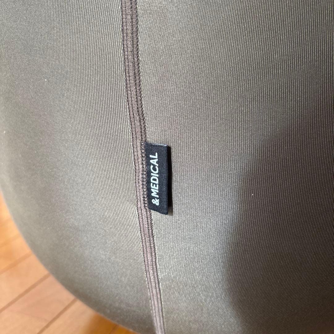 &MEDICAL MALLOW オーバルバランスボール　カーキ