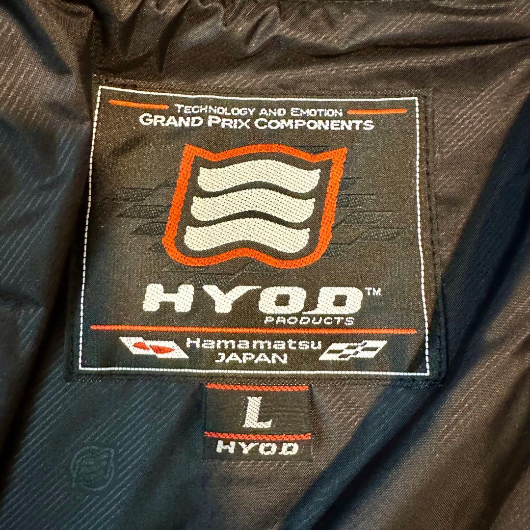 HYOD ヒョウドウ　メッシュジャケット ネイビー/ホワイト　Lサイズ