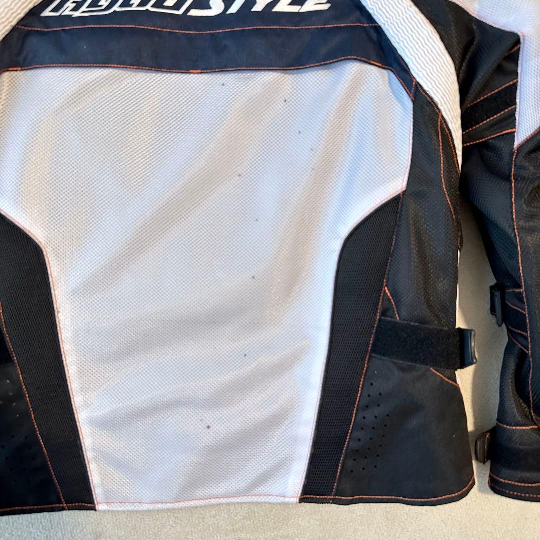 HYOD ヒョウドウ　メッシュジャケット ネイビー/ホワイト　Lサイズ