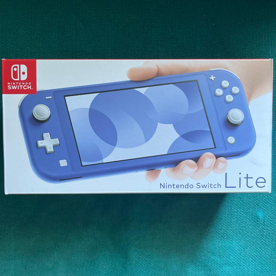 ニンテンドーSwitchライトブルーカラー