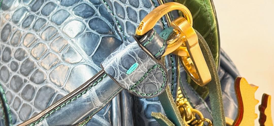 CIVINILE チビナイル日本製 ジュリエッタ　リアルクロコダイル Bag