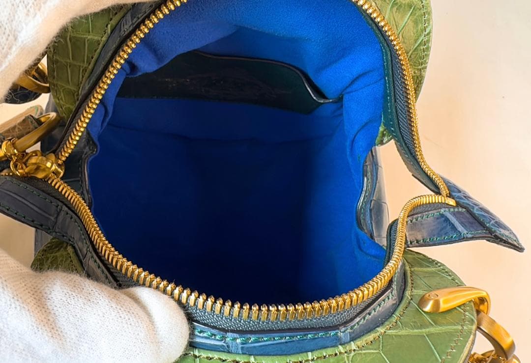 CIVINILE チビナイル日本製 ジュリエッタ　リアルクロコダイル Bag