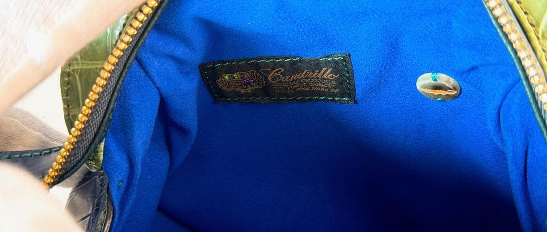 CIVINILE チビナイル日本製 ジュリエッタ　リアルクロコダイル Bag