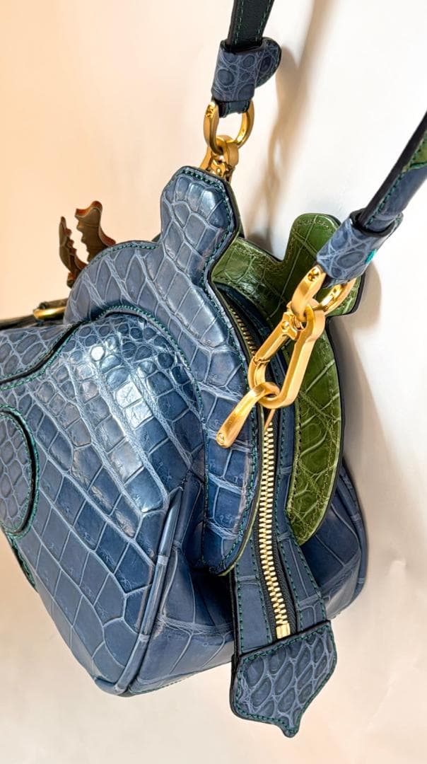 CIVINILE チビナイル日本製 ジュリエッタ　リアルクロコダイル Bag