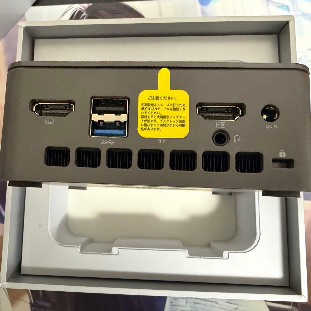 GMKtec ミニPC 16GB+512GB Windows11 Pro