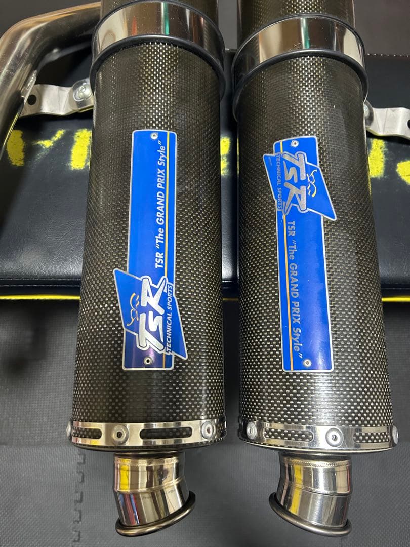 ホーネット250 TSR 2本出しマフラー