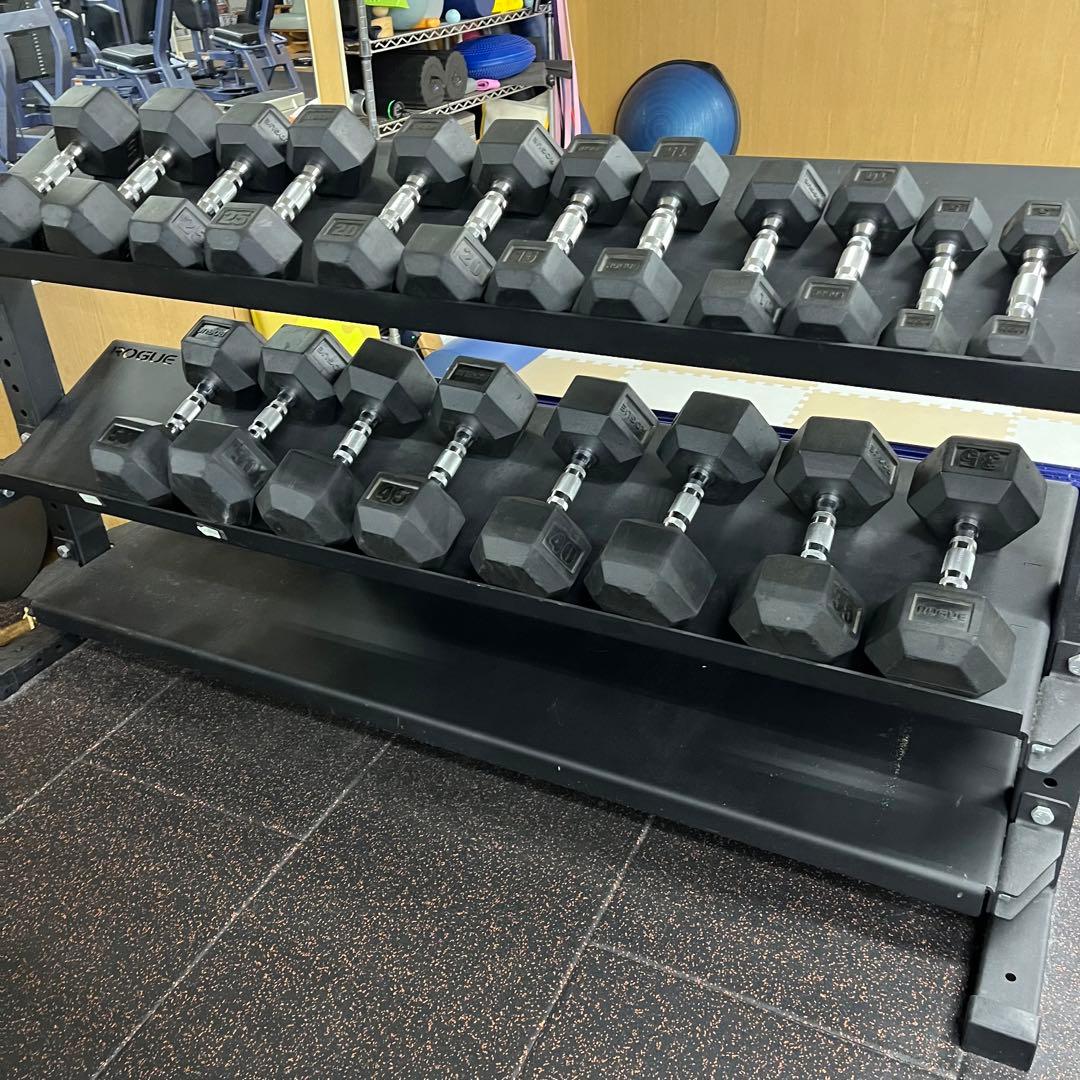 Rogue ダンベル＆ダンベルラック