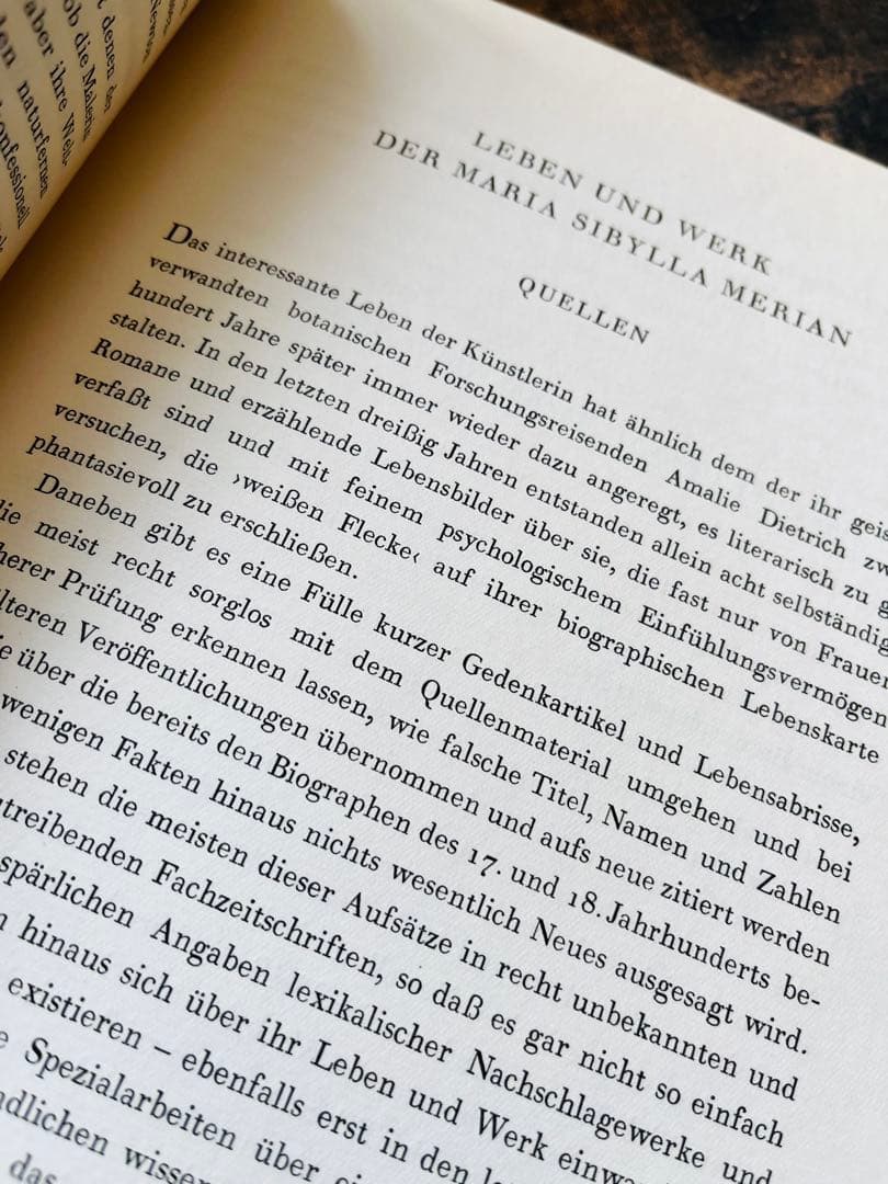 M.S. Merian お花図鑑　２冊　ヴィンテージ洋書　インゼル　初版1966