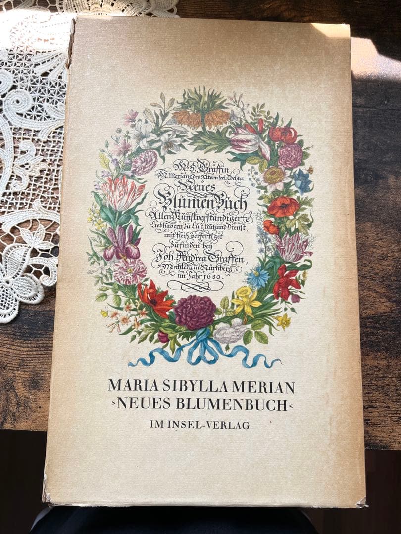 M.S. Merian お花図鑑　２冊　ヴィンテージ洋書　インゼル　初版1966