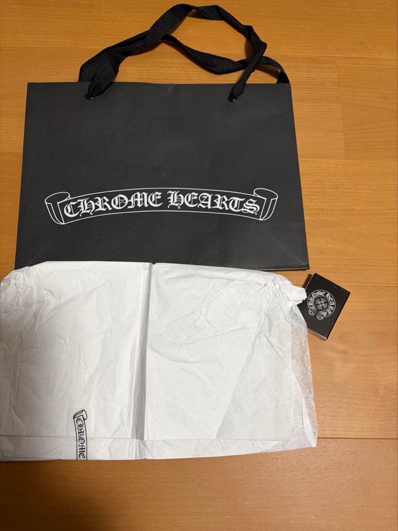 クロムハーツ　ロゴ　ブラック ロングスリーブ Tシャツ