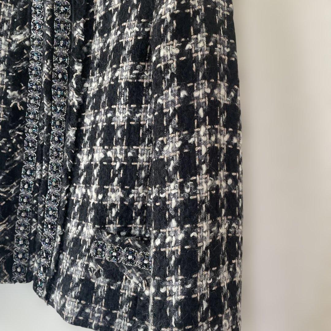 美品　マックスマーラ　ツィードジャケット　42