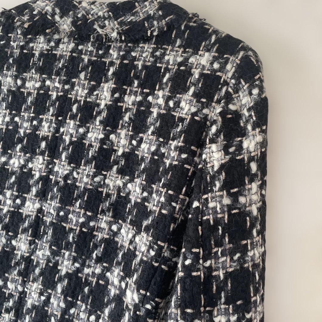 美品　マックスマーラ　ツィードジャケット　42