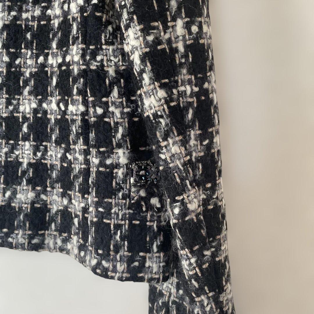 美品　マックスマーラ　ツィードジャケット　42