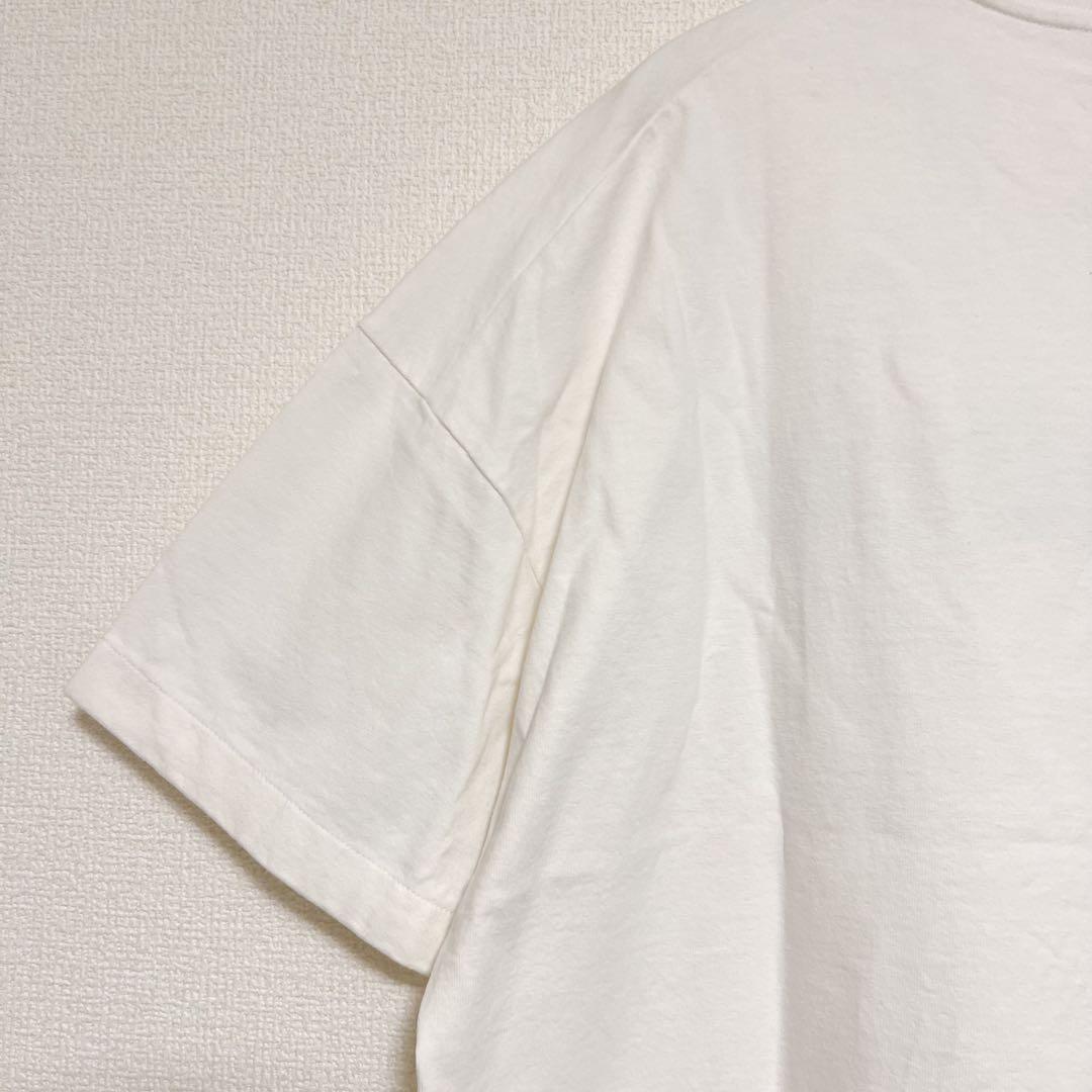 JIL SANDER ジルサンダー　半袖　Tシャツ　ホワイト　ロゴ