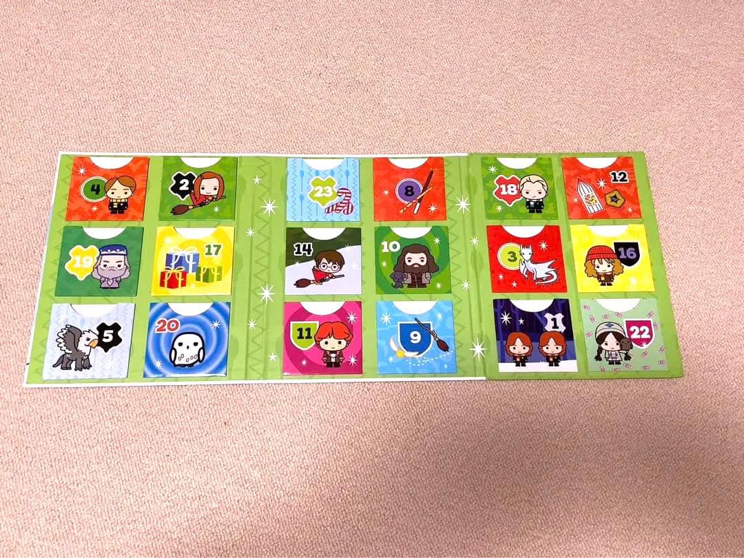 アドベントカレンダー　クリスマス　ハリーポッター　英語洋書　スカラスティック新品