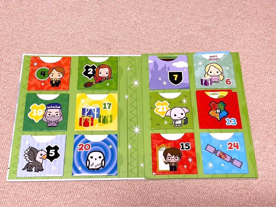 アドベントカレンダー　クリスマス　ハリーポッター　英語洋書　スカラスティック新品