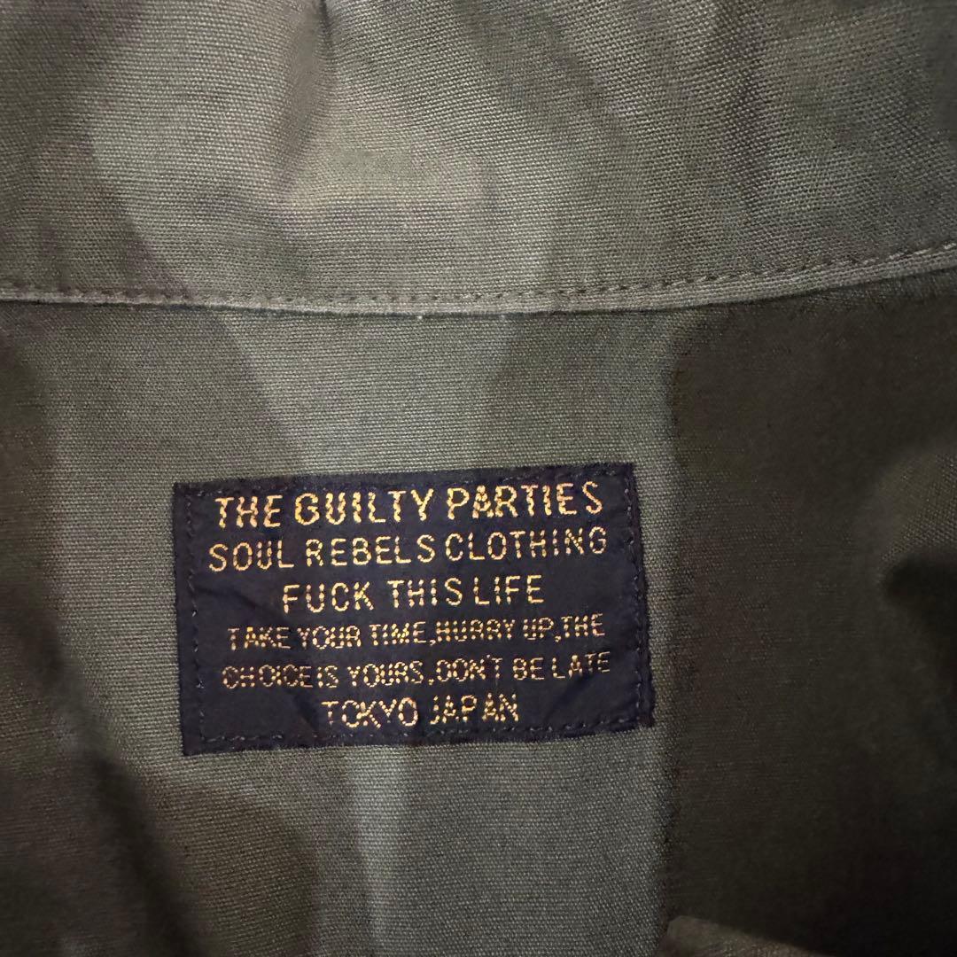 WACKO MARIA ワコマリア タイガー刺繍ミリタリーシャツ 天国東京