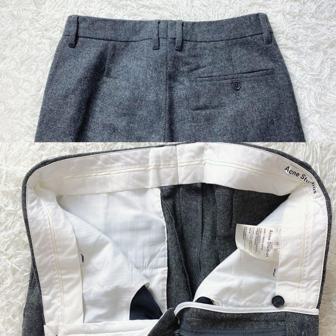 値下げ中11未使用級 アクネストゥディオス パンツスーツ セットアップ 14AW