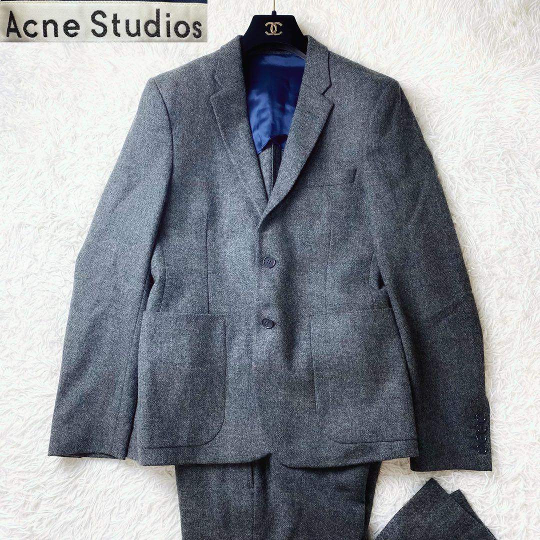 値下げ中11未使用級 アクネストゥディオス パンツスーツ セットアップ 14AW