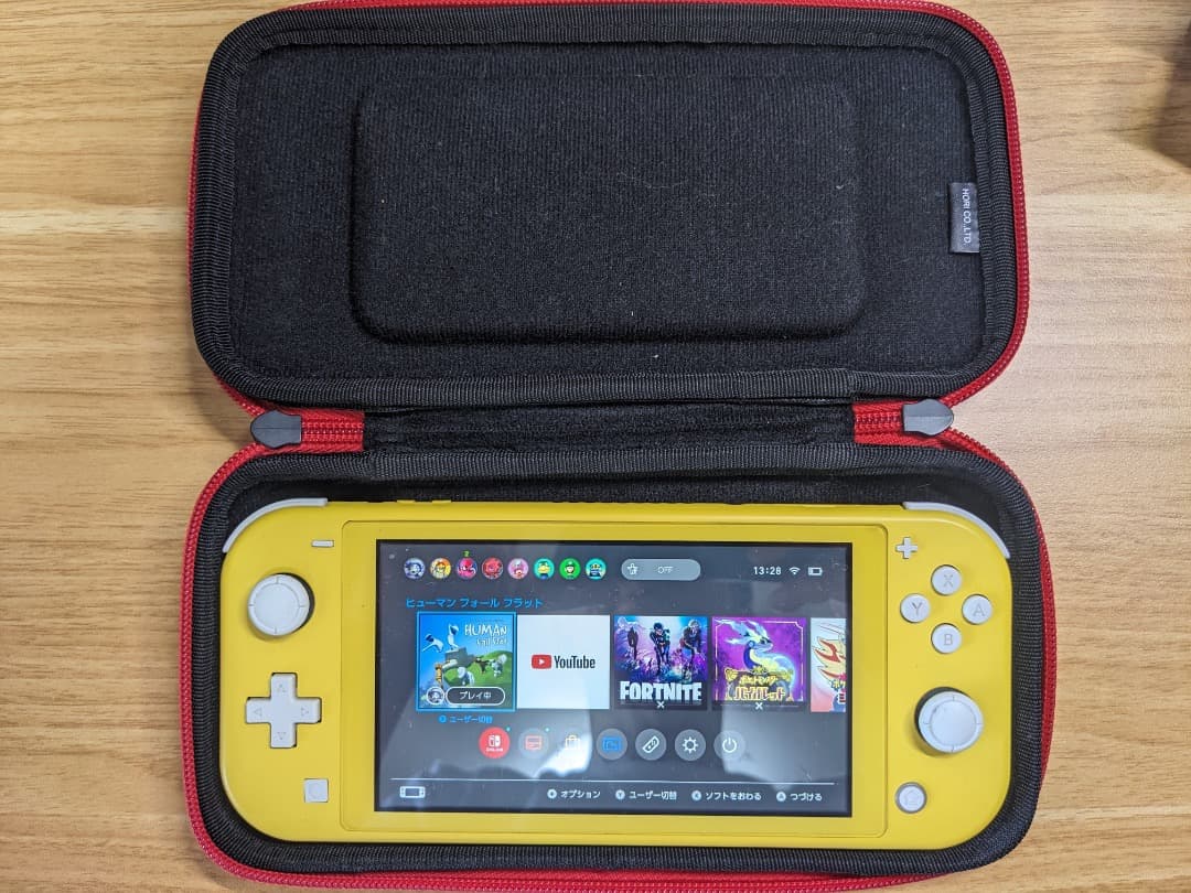 Nintendo Switch Lite イエロー 専用ケース付 スティック不良