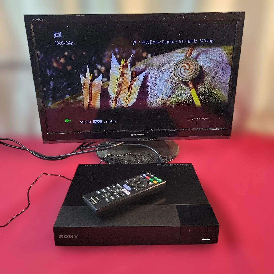 SONY BDP-S1500 Blu-ray/DVDプレーヤー動作品2023年製
