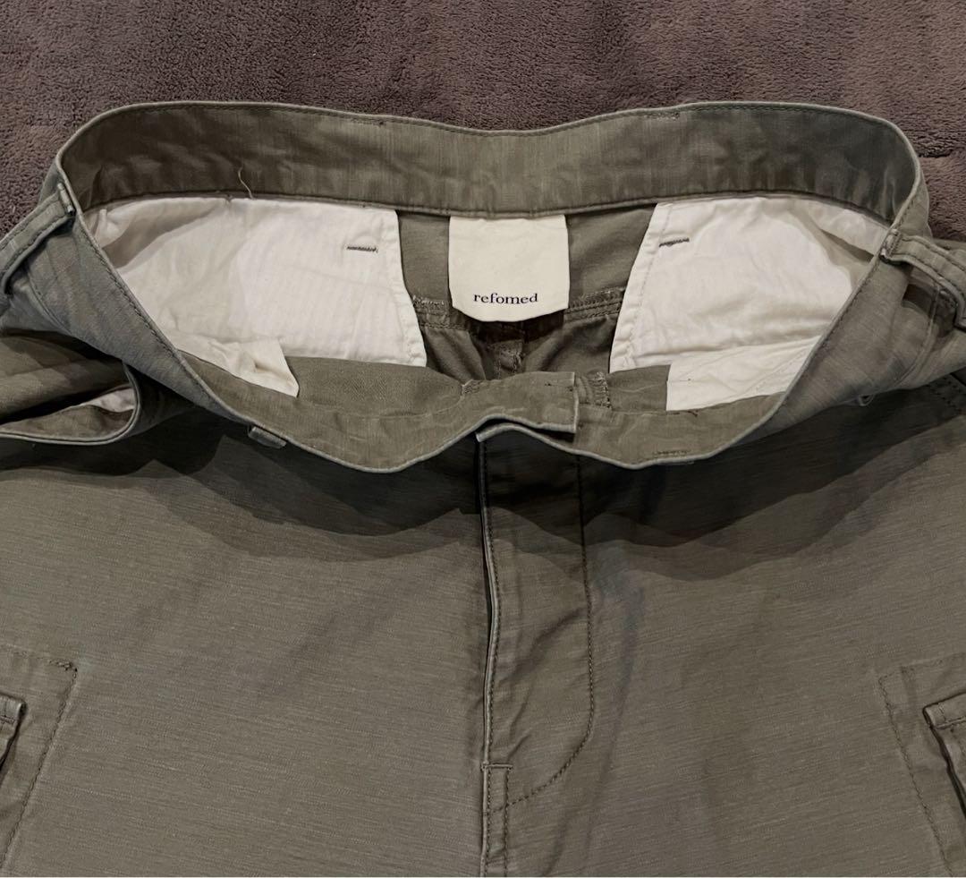 パンツ -refomed \"FRESH MAN WIDE CARGO PANTS\"-