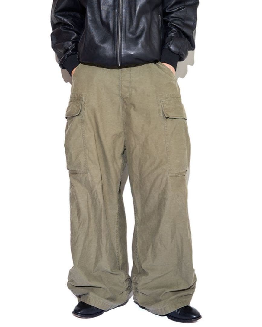 パンツ -refomed \"FRESH MAN WIDE CARGO PANTS\"-