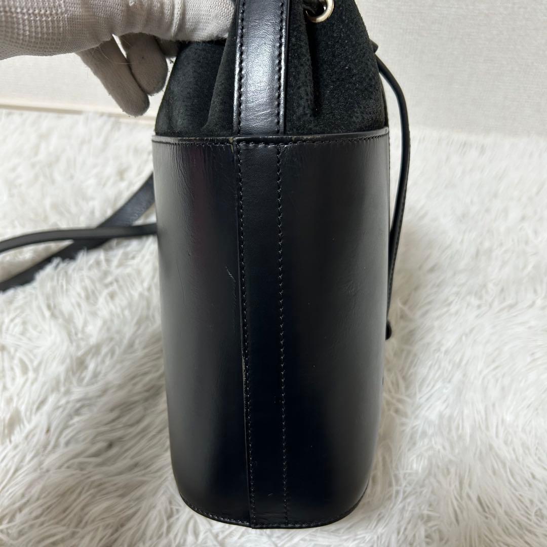 A.P.C. Sac Clara Bucket Bag アーペーセー　美品　黒